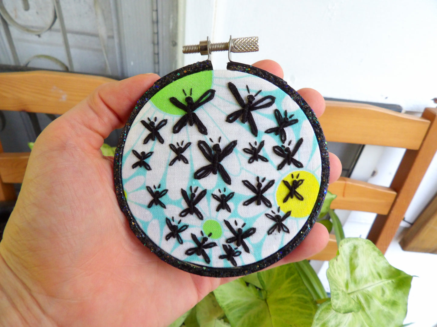 Small Butterfly embroidery