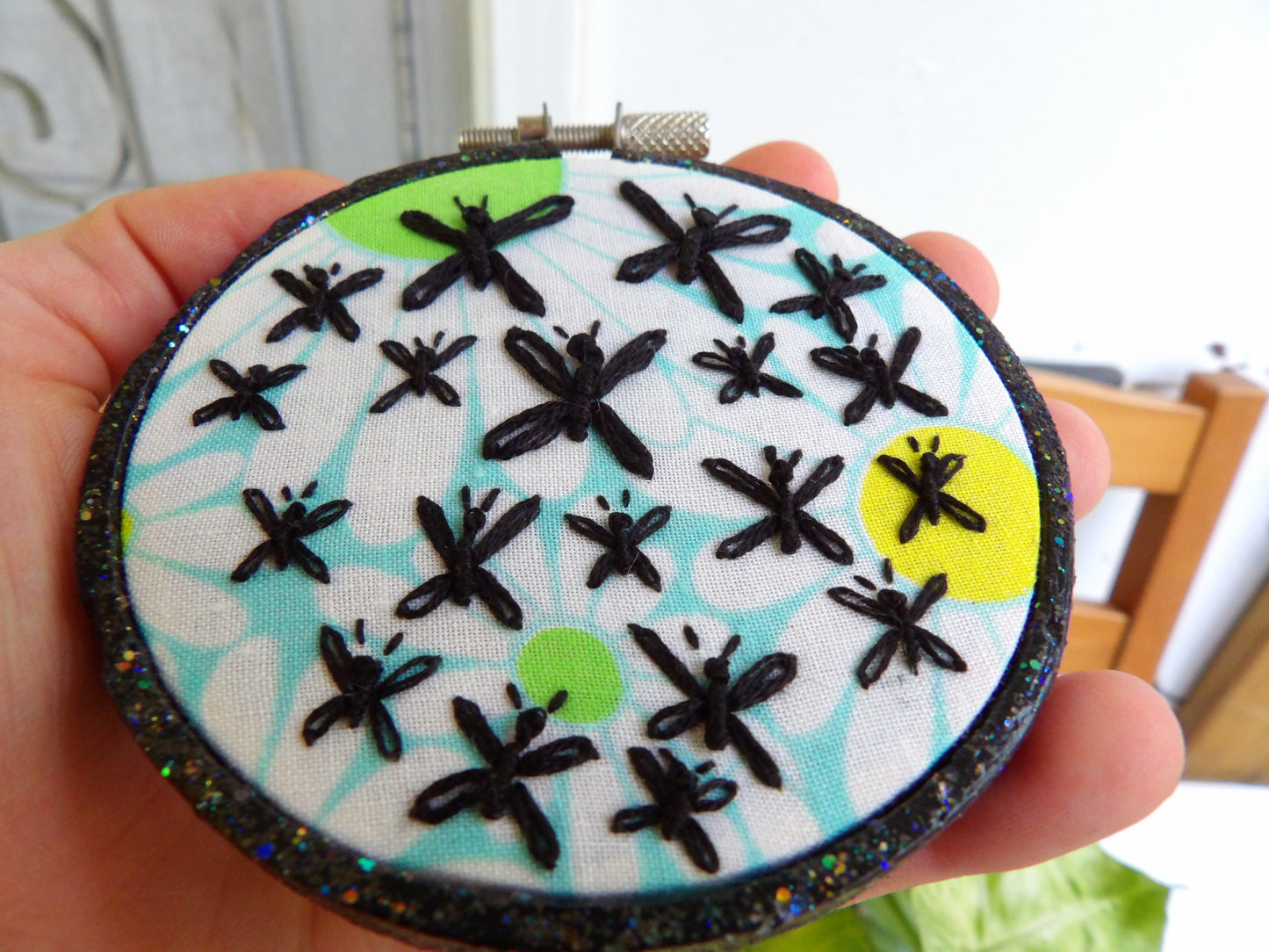 Small Butterfly embroidery
