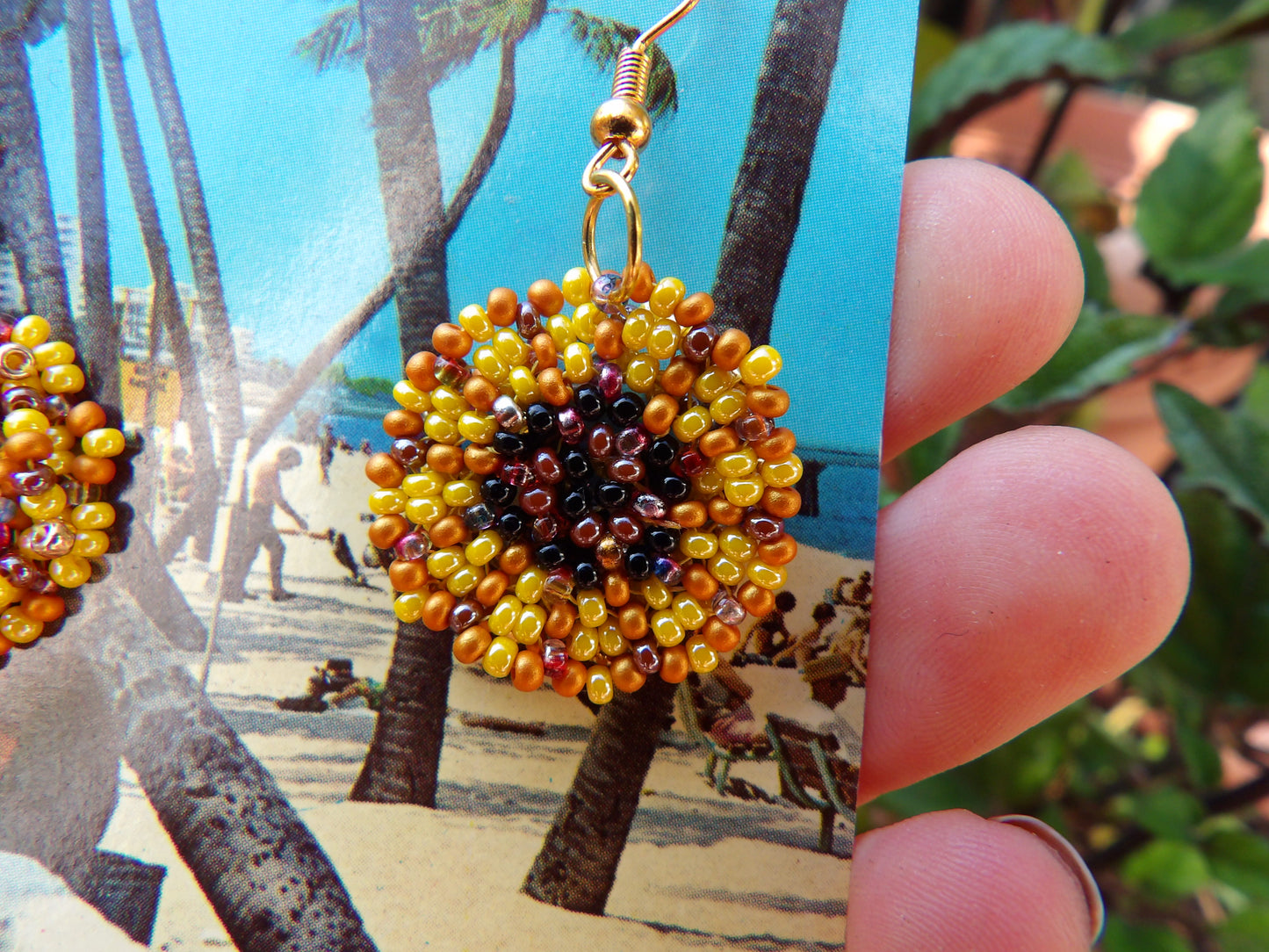 Sunflower Earrings
