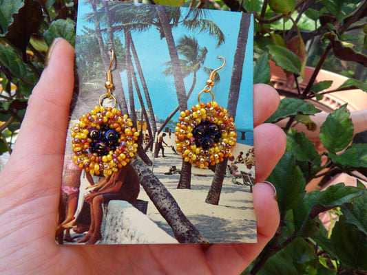 Sunflower Earrings